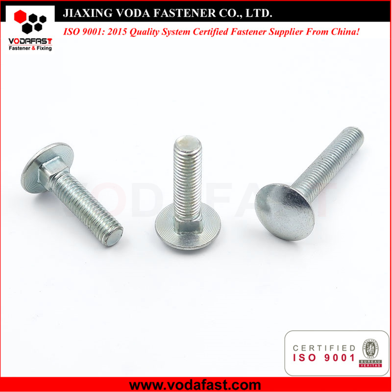 Mushroom Round Head Square Neck Carriage Bolts