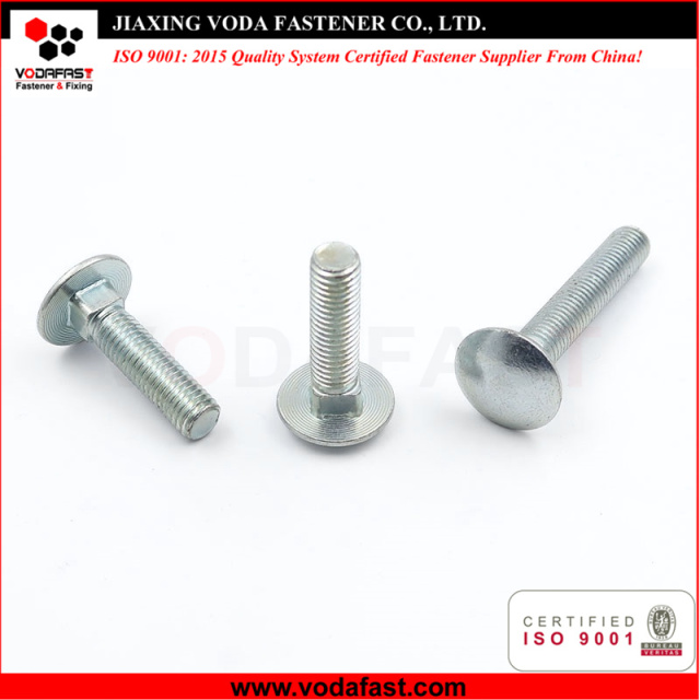 Mushroom Round Head Square Neck Carriage Bolts