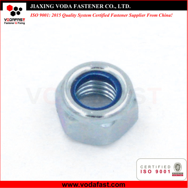 Standard Nylon Insert Lock Nuts made of Steel and Stainless Steel