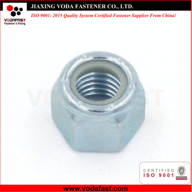 Standard Nylon Insert Lock Nuts made of Steel and Stainless Steel