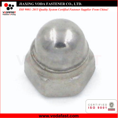 Hex Cap Nuts made of Steel and Stainless Steel