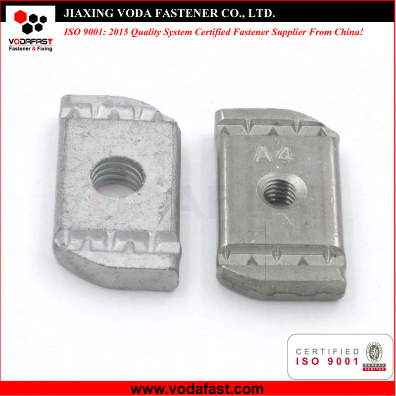 Spring Channel Nut made of Steel and Stainless Steel