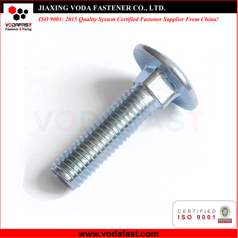 Mushroom Round Head Square Neck Carriage Bolts