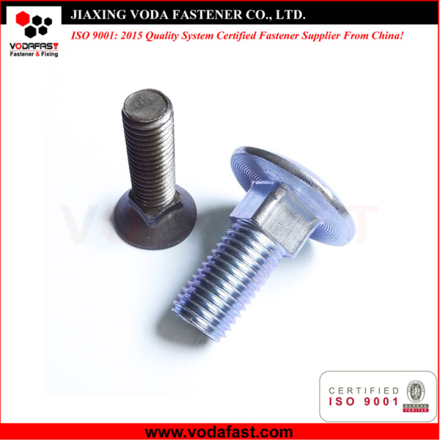 Mushroom Round Head Square Neck Carriage Bolts