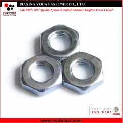 Hex Thin Nut made of Steel and Stainless Steel