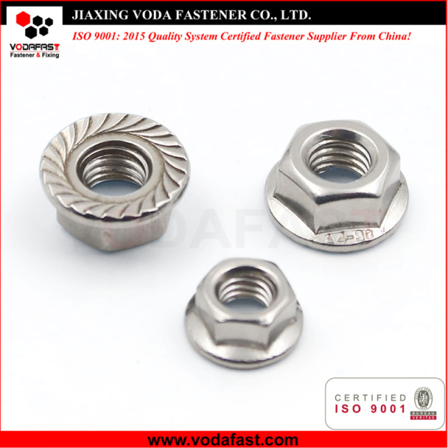 Stainless Steel Flange Nuts
