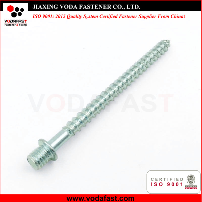 Customized Metric-Wood Thread Double End Screw