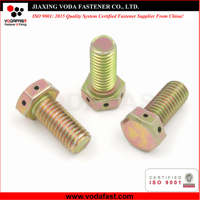 Hex Bolt with Holes