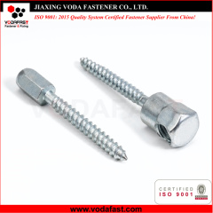 Customized Double End Metric-Wood Thread Male-Female Screw