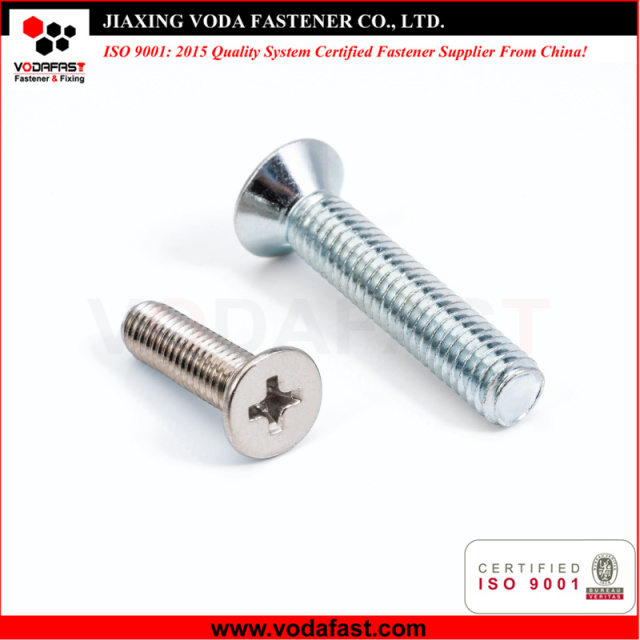 Flat Head Machine Screws