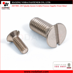 Slotted Countersunk Head Machine Screws