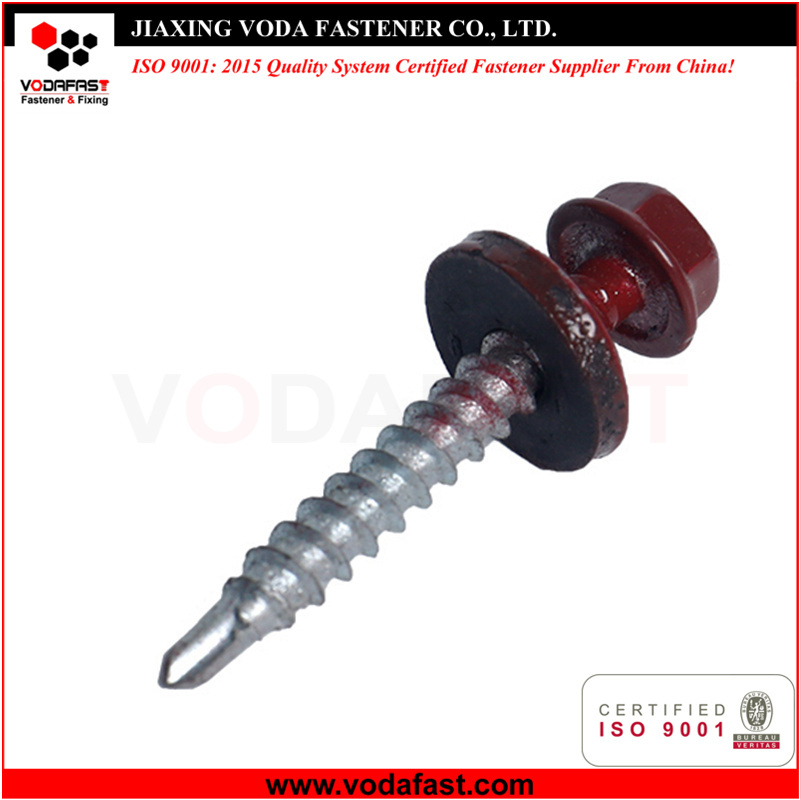 Hex Head Self Drilling Screws with EPDM Washers