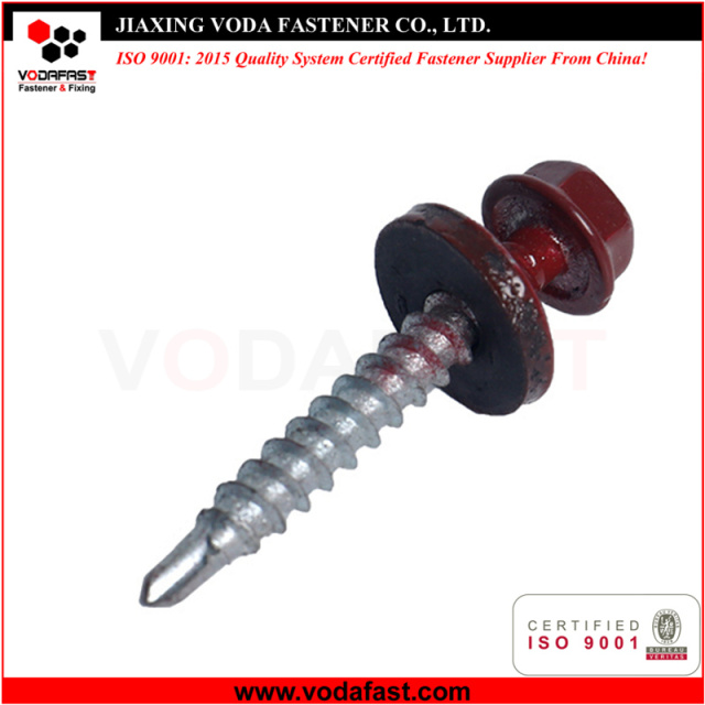 Hex Head Self Drilling Screws with EPDM Washers