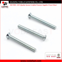 Flat Head Machine Screws