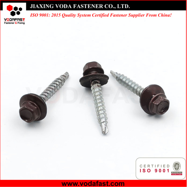 Hex Head Self Drilling Screws with EPDM Washers