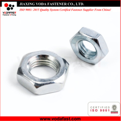 Hex Thin Nut made of Steel and Stainless Steel