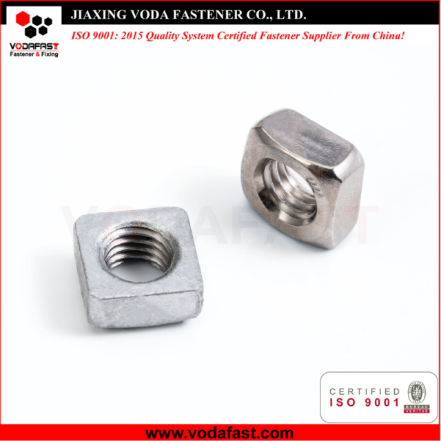 Square Nut made of Steel and Stainless Steel