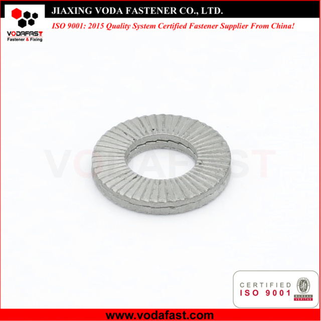 Double Fold Self-Locking Washers