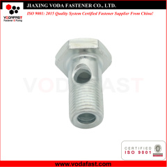 Carbon Steel Hollow Banjo Bolt Bsp Banjo Bolt Galvanized