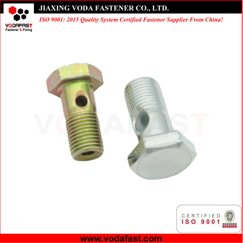 Carbon Steel Hollow Banjo Bolt Bsp Banjo Bolt Galvanized
