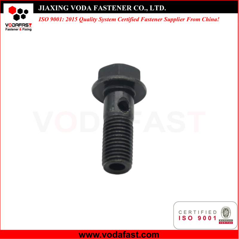Balck Oxide Hexagon Flange Banjo Bolt