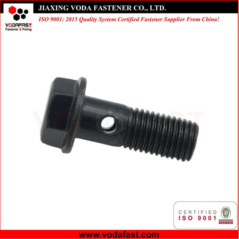Balck Oxide Hexagon Flange Banjo Bolt