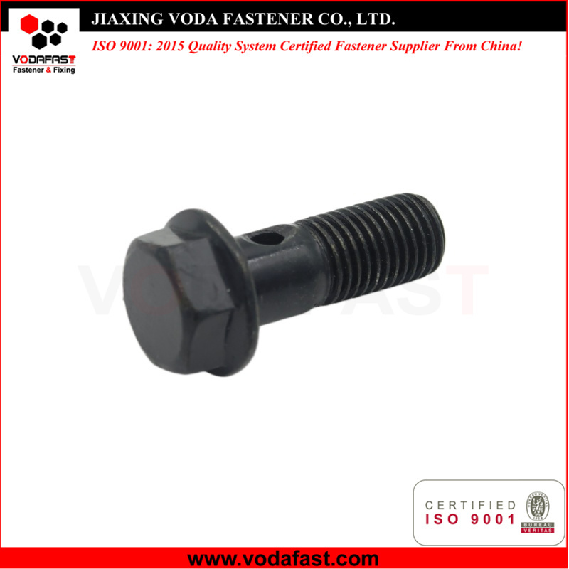 Balck Oxide Hexagon Flange Banjo Bolt