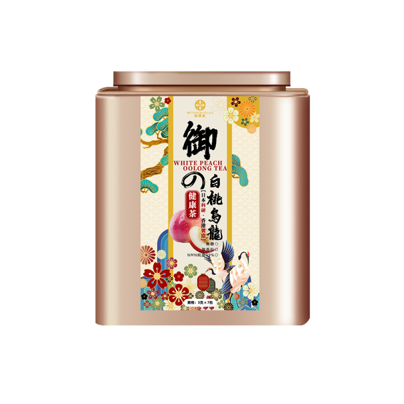 帕倩美 御の白桃烏龍健康茶 7包/罐