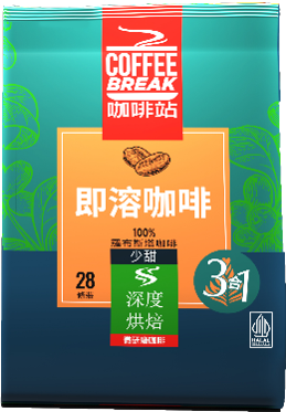 營多Indomarket咖啡站二合一白咖啡/三合一即溶咖啡