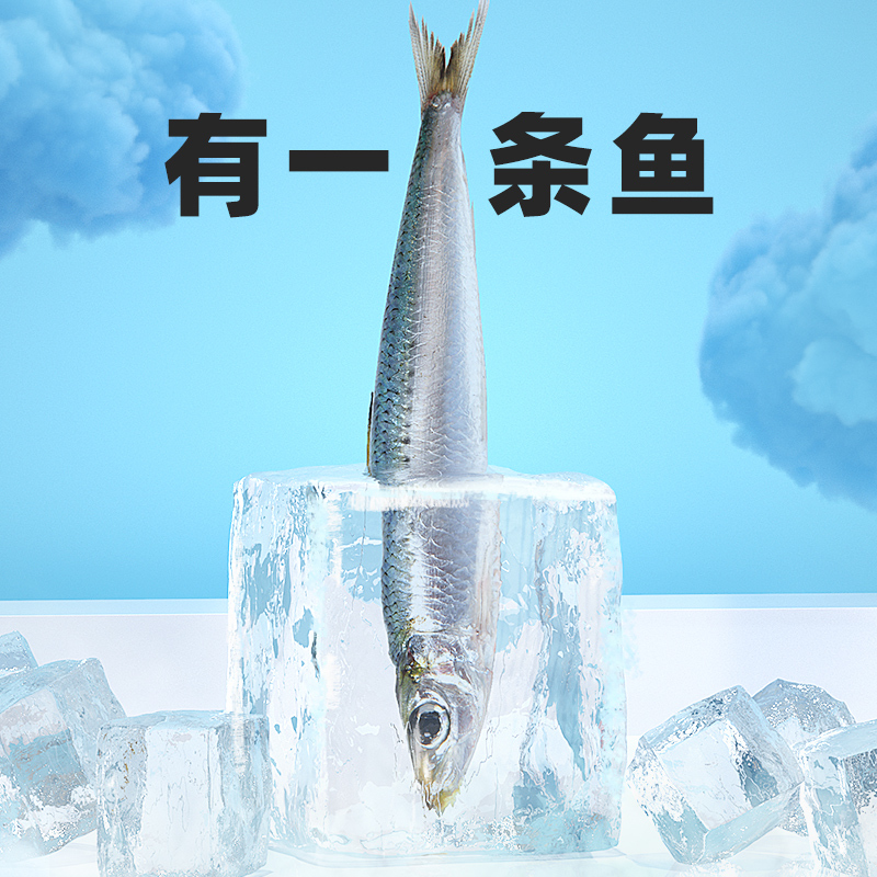 有魚Numbers系列有一條魚北太平洋鯖魚50g