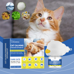 Yegbong Cat Emotion Diffuser Set Pet Cat Grudge Emotion Care Solution Multiple Cat Conflict Scratch