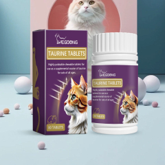 Yegbong Cat Complex Taurine Tablets Pet Nutritional Supplement Multi-dimensional Taurine Tablets Special for Cats
