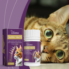Yegbong Cat Complex Taurine Tablets Pet Nutritional Supplement Multi-dimensional Taurine Tablets Special for Cats