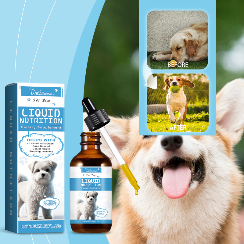 Yegbong Pet Vitamin Supplement Drops Enhance Immunity Promotes Vitality Healthy Dietary Supplement Drops