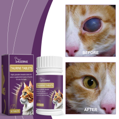 Yegbong Cat Complex Taurine Tablets Pet Nutritional Supplement Multi-dimensional Taurine Tablets Special for Cats
