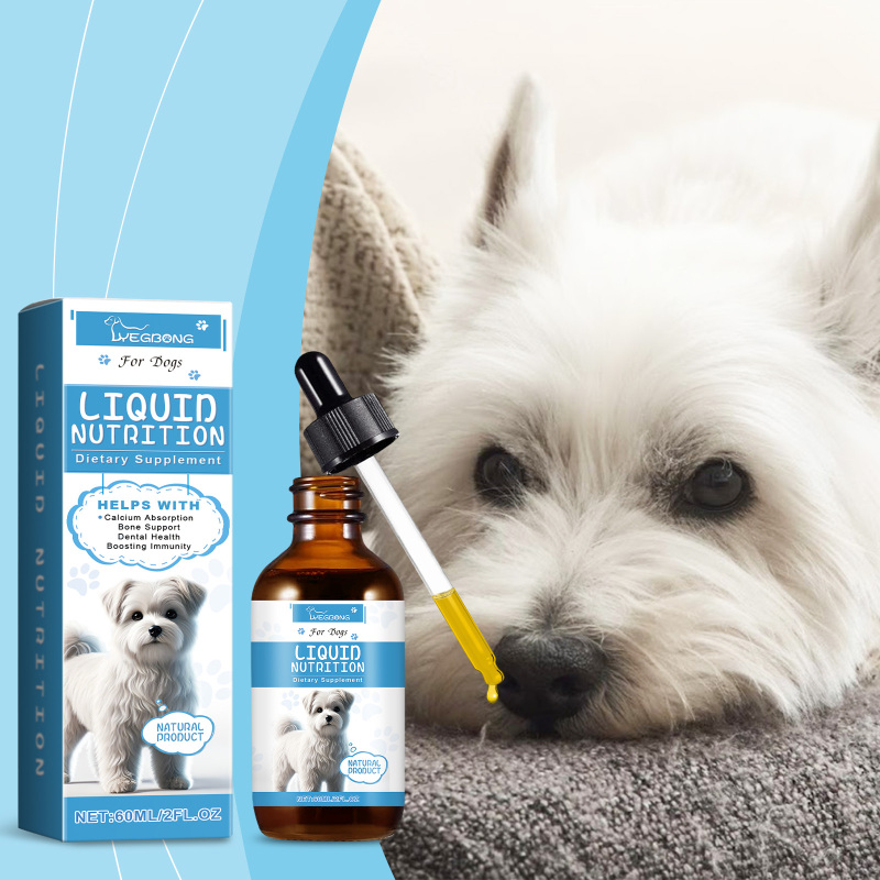Yegbong Pet Vitamin Supplement Drops Enhance Immunity Promotes Vitality Healthy Dietary Supplement Drops