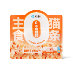 有魚 0添加主食貓條【雞肉&鵪鶉蛋黃口味】/【雞肉&羊奶口味】/【三文魚&魚籽口味】/【雞肉&甜蝦口味】