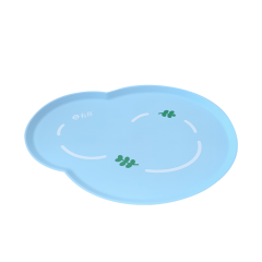 有魚搖頭晃尾系列餐具-防水PP餐墊