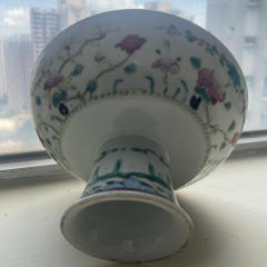 粉彩四季花瓷器古董收藏