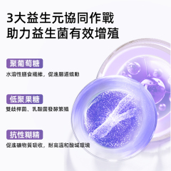 【愛生酣益益生菌固體飲料】10000億CFU/盒 60g（3g*20條）/盒 熬夜 入睡難 淺眠 作息不規律 高壓人群