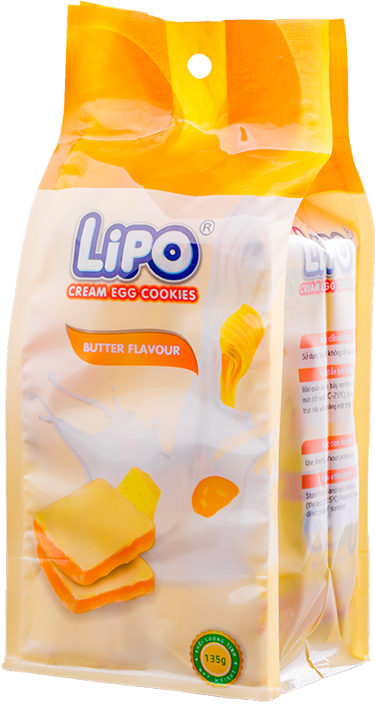 LIPO 奶油雞蛋曲奇（135g*1袋）