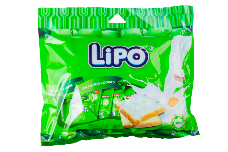 LIPO 奶油雞蛋曲奇（300g*1袋）
