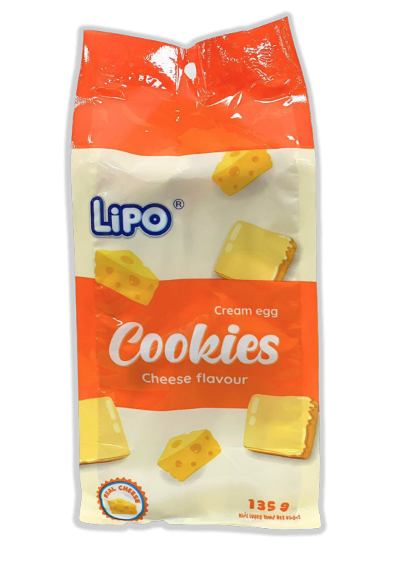 LIPO 奶油雞蛋曲奇（135g*1袋）