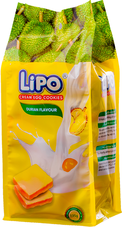 LIPO 奶油雞蛋曲奇（135g*1袋）