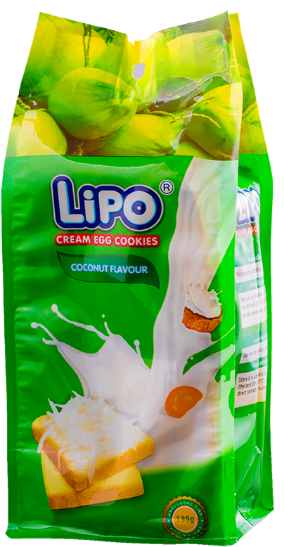 LIPO 奶油雞蛋曲奇（135g*1袋）