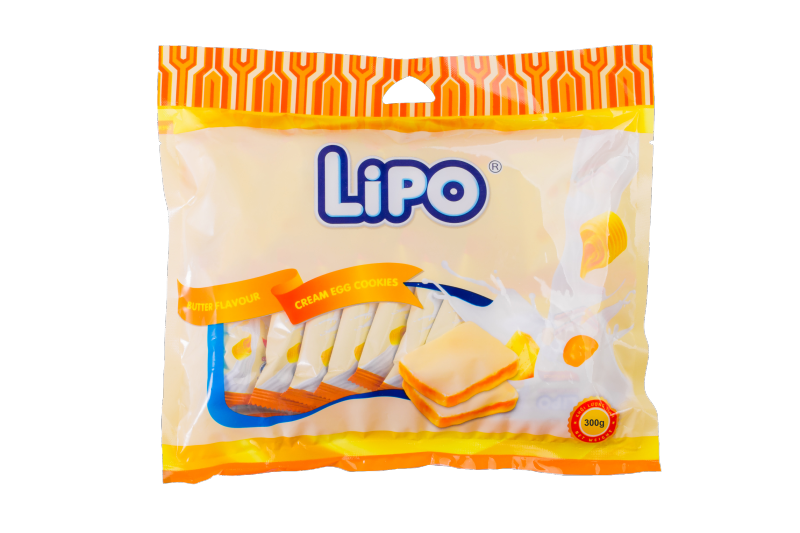 LIPO 奶油雞蛋曲奇（300g*1袋）