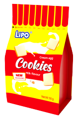 LIPO 奶油雞蛋曲奇（50g*1袋）