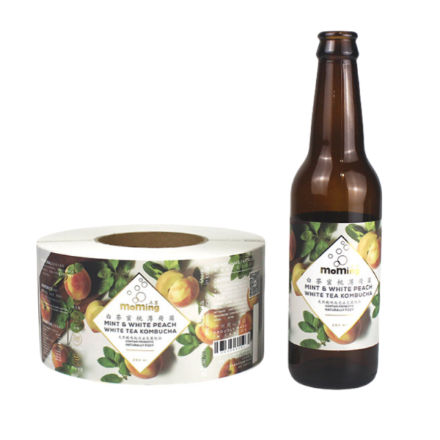 Anti-counterfeit labels for alcohol