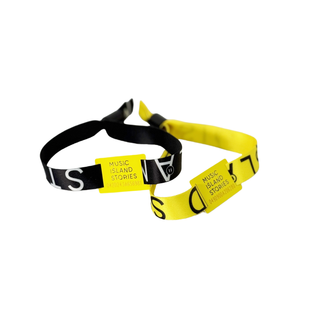 Ultra High Frequency RFID Fabric Wristband