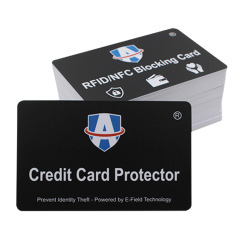 RFID shielding card